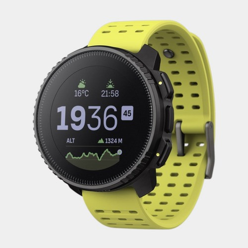 Часы Suunto Vertical Black Lime, черные с лимонным ремешком 
