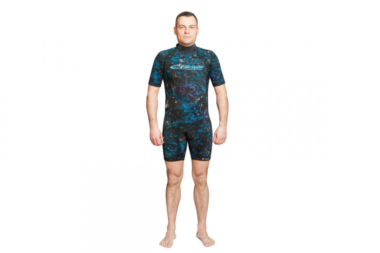 Гидрокостюм EPSEALON SHORT MEN 2.5 мм BLACK/BLUE